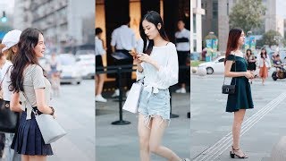 Street Style Fashion in China 2018  Part 2 [upl. by Masha]