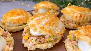 Coquilles Feuilletées  Dîner de Fêtes Rapide  Recette Délicieuse [upl. by Alesandrini526]