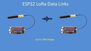 Tech Note 111  ESP32 LoRa Modules  Sending and Receiving Data [upl. by Love]