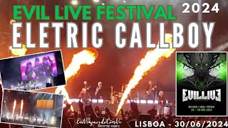 Eletric Callboy  Show do Evil Live Festival 2024 Lisboa [upl. by Devona]