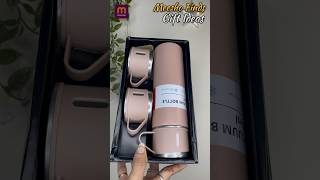 Meesho Gift Ideas Vaccum Flask Set 🤩 ₹260 meeshohaul meeshofinds shorts [upl. by Ackler]