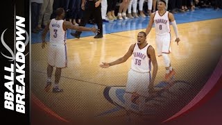 How The Thunder Have Stopped The Warriors Small Ball Lineup Of Death [upl. by Aiotal667]