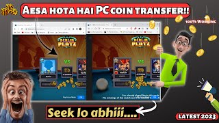 How to Transfer COINS in 8 ball pool  PC METHOD [upl. by Ahseki]