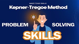 KepnerTregoe Method  Powerful problem solving technique  Rapid problem solving [upl. by Darrej372]