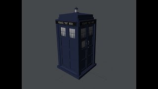 Lightwave 3D 2020 DR Who Tardis tutorial [upl. by Doane874]