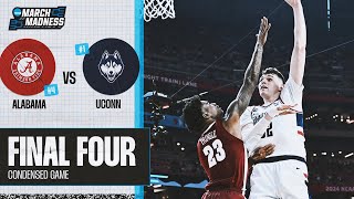 UConn vs Alabama  Final Four NCAA tournament extended highlights [upl. by Frank]