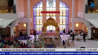 Live  Havelock Road Gurdwara [upl. by Dorreg]