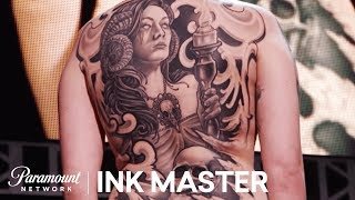 Matt OBaughs 35 Hour Master Canvas Tattoo  Master vs Apprentice Season 6 [upl. by Barnabe]