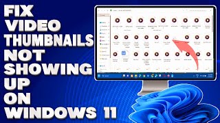 How To Fix Video Thumbnails Not Showing Up on Windows 1110 Solution [upl. by Gomar]