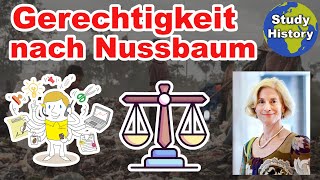 Fähigkeitenansatz und Gerechtigkeit I Martha Nussbaum und ihr Fähigkeitenansatz einfach erklärt [upl. by Celia179]