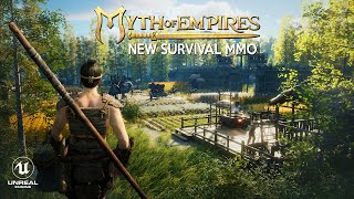 MYTH OF EMPIRES First 1 Hour of Gameplay  New Chinese SURVIVAL MMO in Unreal Engine 2024 [upl. by Owen]