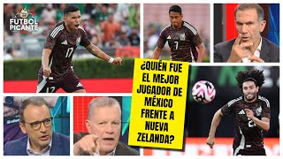 ORBELÍN PINEDA LUIS ROMO y CÉSAR HUERTA lo mejor de MÉXICO ante NUEVA ZELANDA  Futbol Picante [upl. by Noit683]