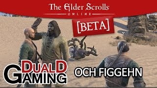 DualDGaming spelar Elder Scrolls Online Beta  Med Figgehn [upl. by Enneillij]