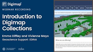 WEBINAR Introduction to Digimap Collections [upl. by Aihtak]
