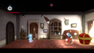 Lets Play Epic Mickey 2 Bonus  Walts Apartment [upl. by Anirdnaxela]