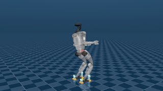 Humanoid Robot G1 modelbased WholeBody Motion Control [upl. by Irvine]