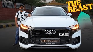 The BEAST SUV CAR IN INDIA  AUDI Q8 Full Review [upl. by Pierson791]