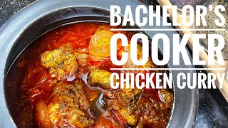 Bachelor’s cooker chicken curry  Easy chicken curry recipe [upl. by Etnuaed]