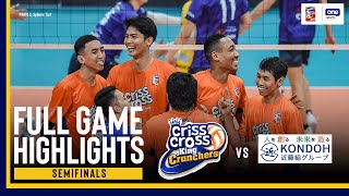 CRISS CROSS VS HYOGO  FULL GAME HIGHLIGHTS  2024 SPIKERS’ TURF INVITATIONAL CONFERENCE SEMIS [upl. by Atileda713]