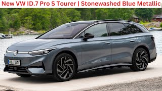 New VW ID7 Pro S Tourer 2025  Stonewashed Blue Metallic [upl. by Yim585]