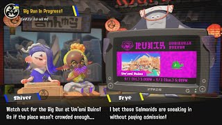 Splatoon 3  Big Run  Umami Ruins Sep 1st [upl. by Foushee]