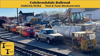 Colebrookdale Railroad NARCOANCRA Test amp Tune Weekend 2023 [upl. by Margret72]