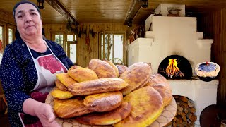 Grandma Bake Unbaked Bread In The Village  VERY DELICIOUS [upl. by Raseac423]