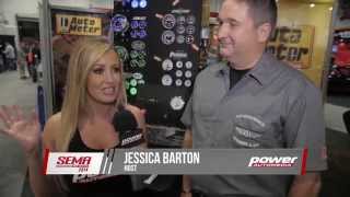 SEMA 2014 AutoMeter GPS Speedometer Technology [upl. by Shiverick62]