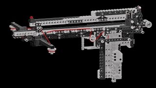 LEGO crossbow pistol quotTHRILLER ADVANCEDquot [upl. by Ayotan]