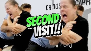 MOST EXTREME Chiropractic Case EVER RECORDED 2nd Visit [upl. by Waynant]