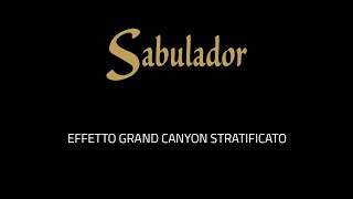 SABULADOR VALPAINT  Effetto Grand Canyon Stratificato  Official Video [upl. by Sikes]