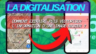 La DIGITALISATION dans Qgis  Faire une carte  Abdou SENE [upl. by Fogarty]