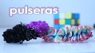 PULSERAS con listones o cinta satinada ✩ ¡Muy fáciles ✩ crea tus accesorios  DIY bracelets [upl. by Bab]