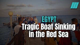 44 Passengers Onboard as Red Sea Boat Sinks [upl. by Helga129]