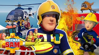 Best Vehicle Rescues 🔥🚒  Fireman Sam Full Episodes  1 hour compilation  Kids Movie [upl. by Ennaeed]