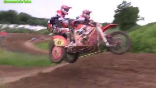 German championship sidecarcross reutlingen [upl. by Lledualc638]