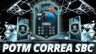 FIFA 22 CORREA SBC CHEAPEST SOLUTION  NO LOYALTY [upl. by Conard]