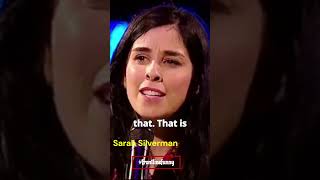 Sarah Silverman is white frontlinefunny standupcomedy sarahsilverman [upl. by Nylyram]