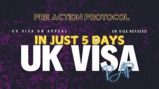 UK Visa in just 5 Days UK Visa on AppealUK Visa After RefusalUK Visa ChancesUK Visit VisaAwais [upl. by Lusty]