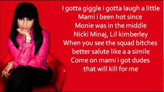 Nicki Minaj  Everywhere we go LYRICS [upl. by Labannah143]