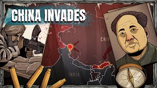 Chinas War Against India 1962  Animated History [upl. by Lorrie]