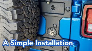 Jeep Tailgate Reinforcement Installation [upl. by Shanan]