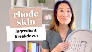 Dermatologist Reviews Rhode Skin by Hailey Bieber  Dr Joyce Park [upl. by Cirek60]