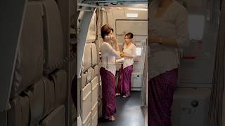 Pramugari cantik batik air  Welcome annoucement 😍 pramugariindonesia batikair shortsvideo [upl. by Taimi176]