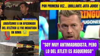 ¡¡GRAVÍSIMO LO QUE SE VIVIÓ AYER EN EL METROPOLITANO ATLÉTICO VS REAL MADRID ES UNA VERGÜENZA [upl. by Zoi]