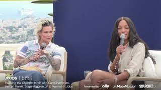 Women’s Sports House at Cannes Lions Cari Champion Ashlyn Harris Logan Eggleston amp Rennae Stubbs [upl. by Cleavland]