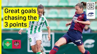 HIGHLIGHTS  Real Betis vs Levante UD Liga F 202425 Matchday 10 [upl. by Aicineohp449]