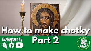 How to make Chotky ChotkiKomboskiniJesus Prayer Rope  Part 2 [upl. by Krongold]