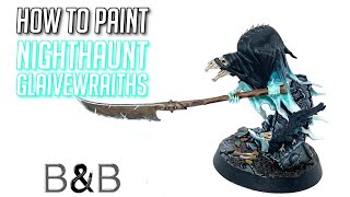 How to paint a Nighthaunt Glaivewraith [upl. by Deelaw]