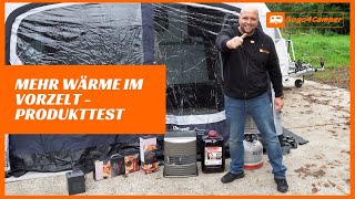 Vorzelt heizen beim Wintercamping  Zibro Petroleumofen LC 130 Ecomat 2000 amp Outchair  Test [upl. by Odlanar]